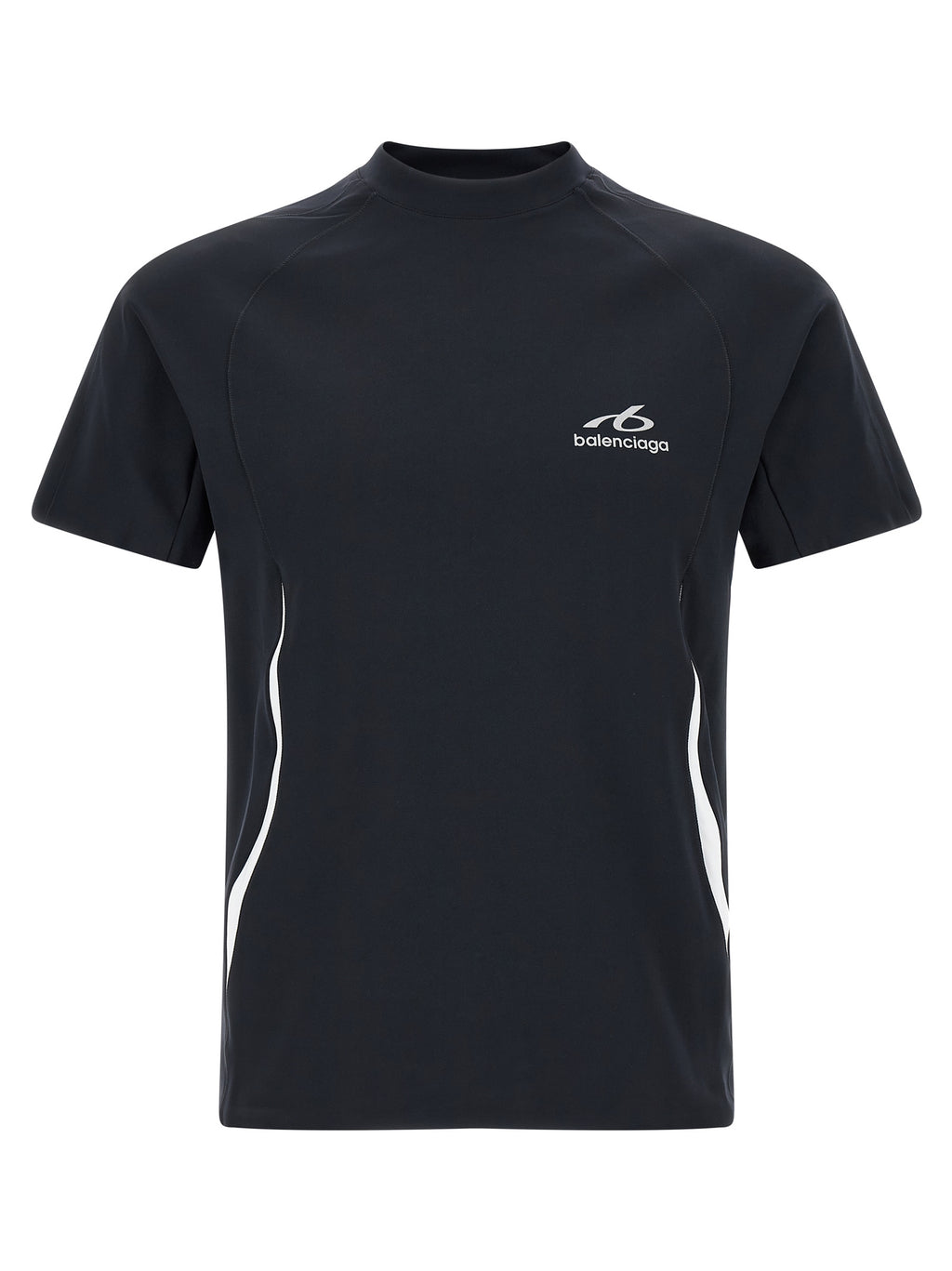 Blue Polyamide T-Shirt