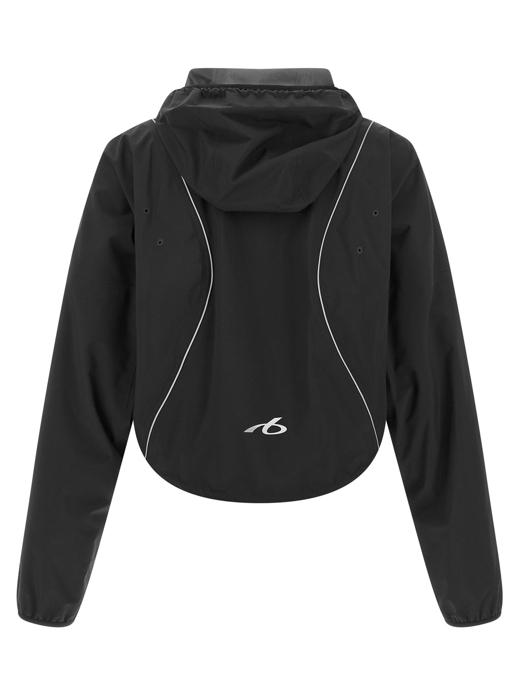 Black Polyester Sweatshirt