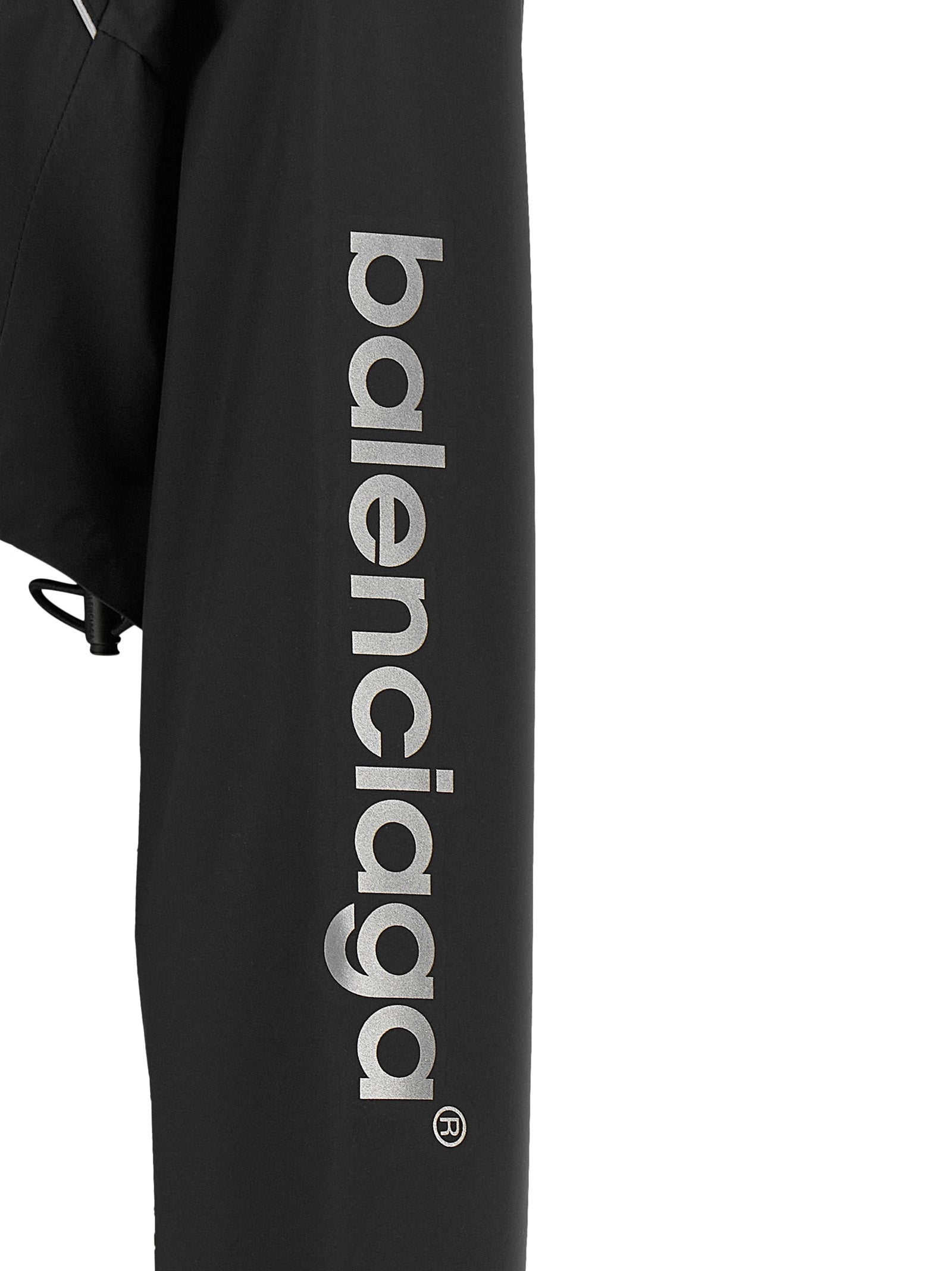 Black Polyester Sweatshirt