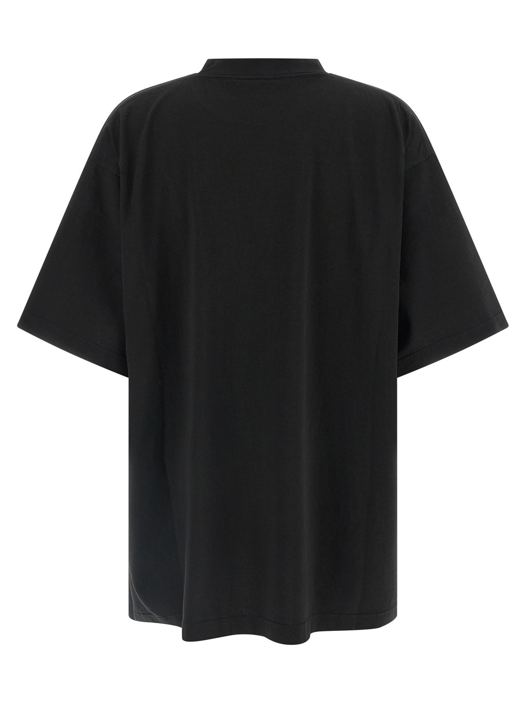 Black Cotton T-Shirt