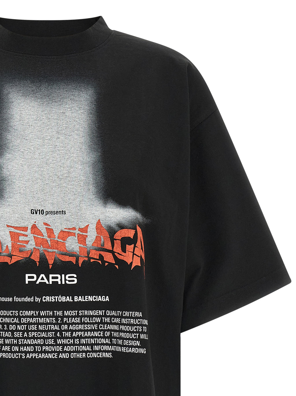 Black Cotton T-Shirt