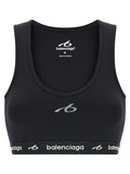 Black Polyamide Sport Bra