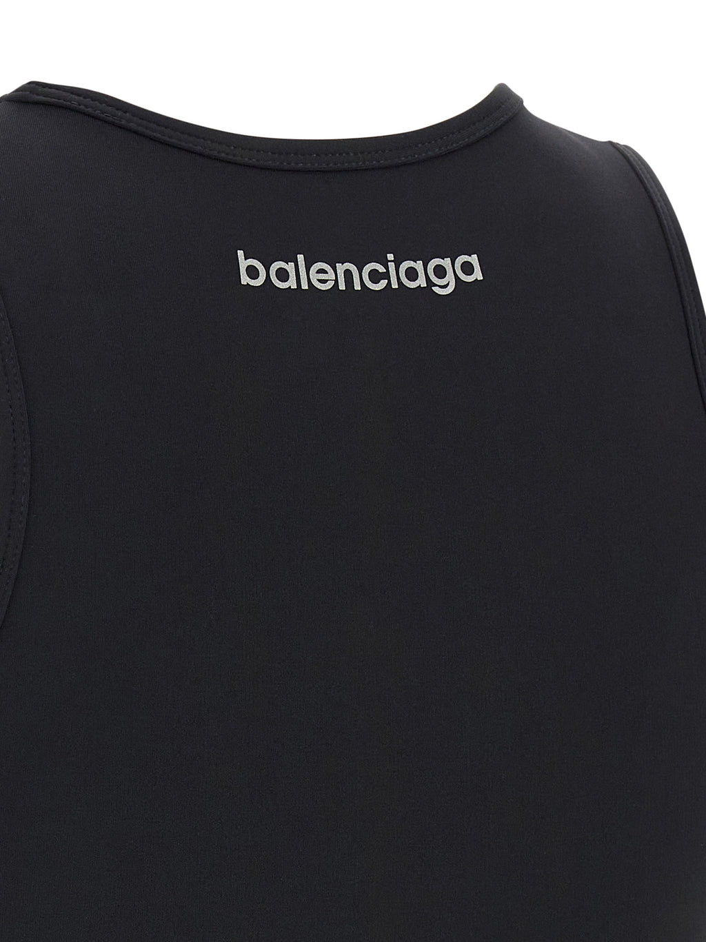 Black Polyamide Sport Bra