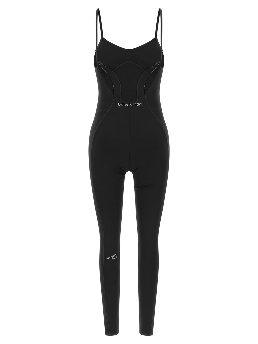 Black Polyamide Jumpsuit