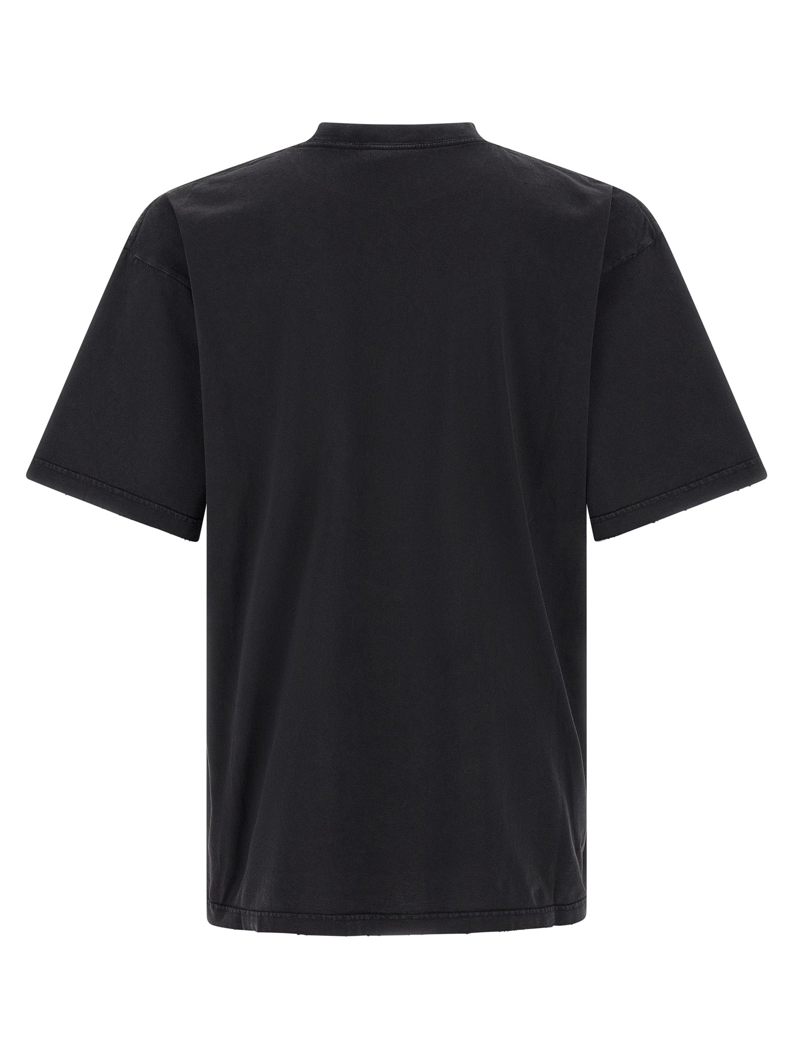 Black Cotton T-Shirt