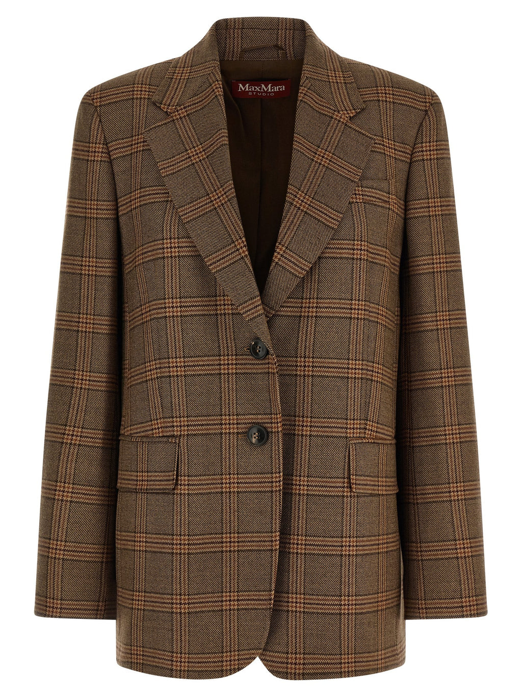 Brown Wool Blazer