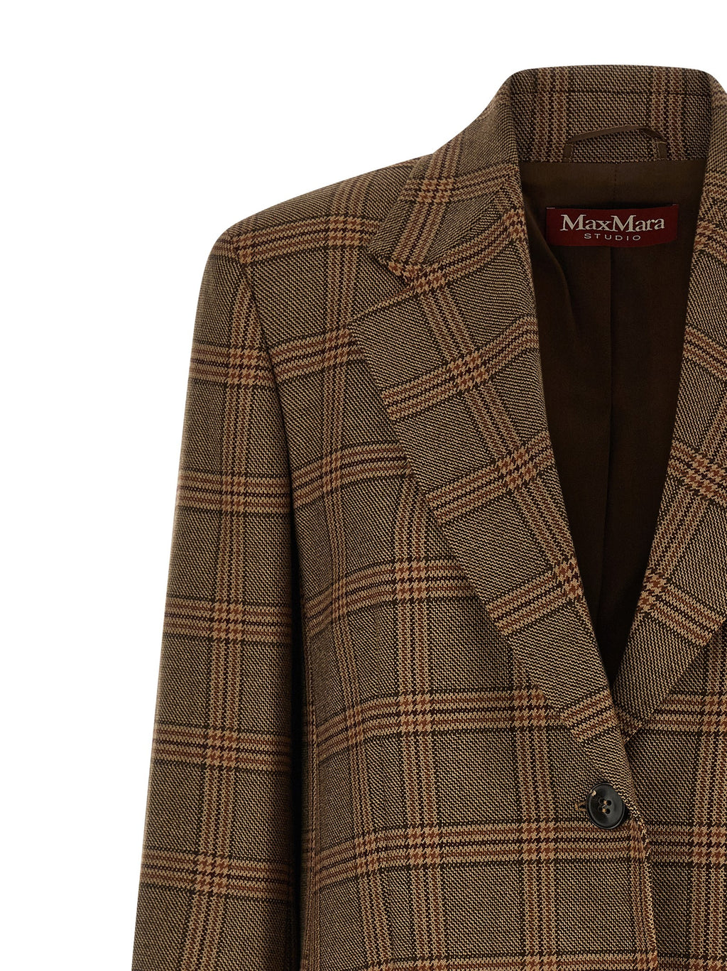 Brown Wool Blazer