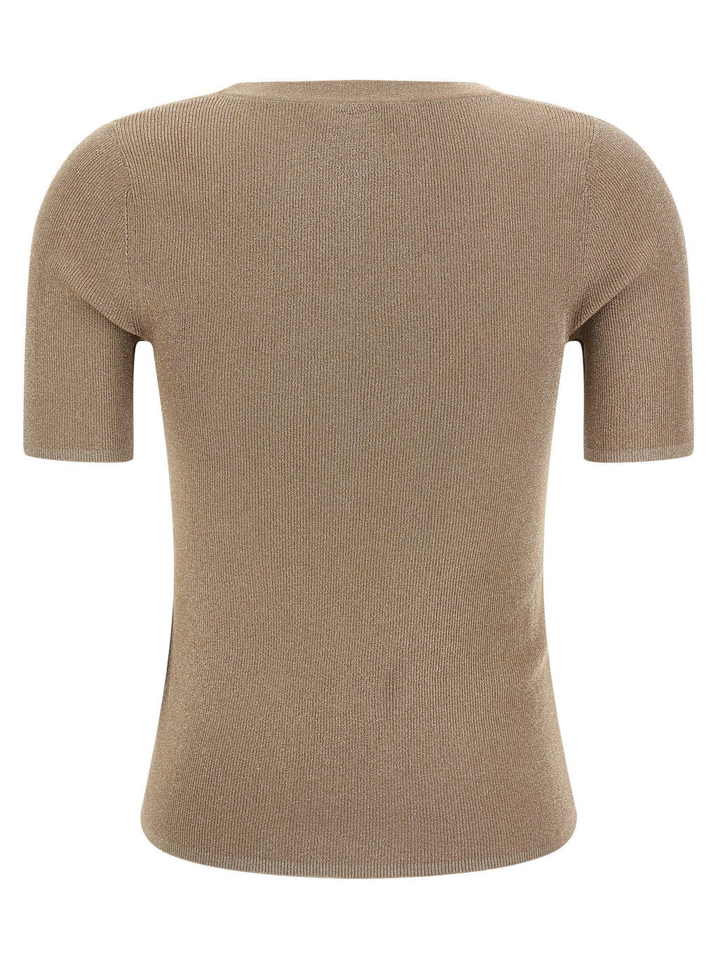 Beige Polyamide T-Shirt
