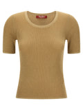 Gold Polyamide T-Shirt