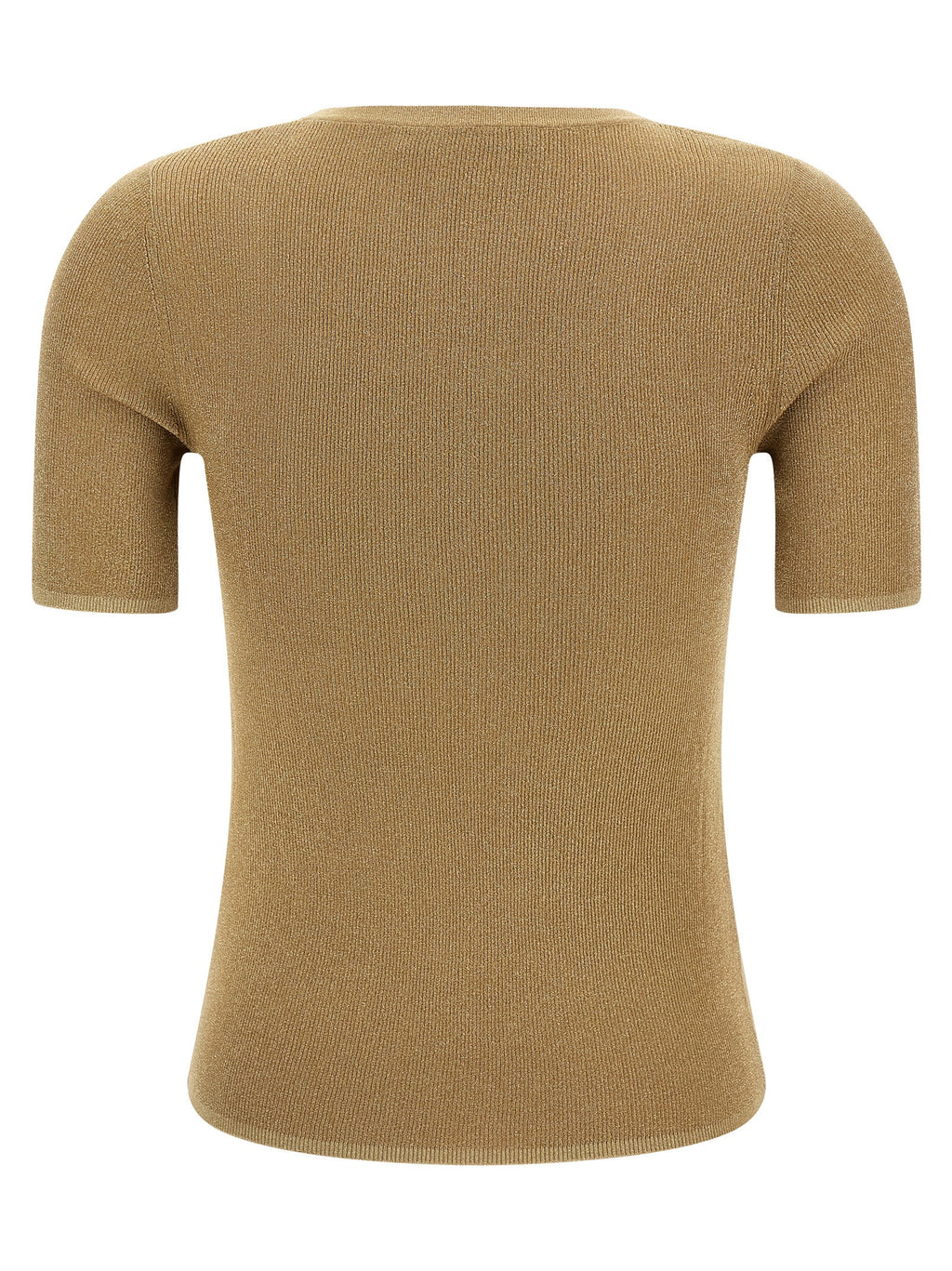 Gold Polyamide T-Shirt