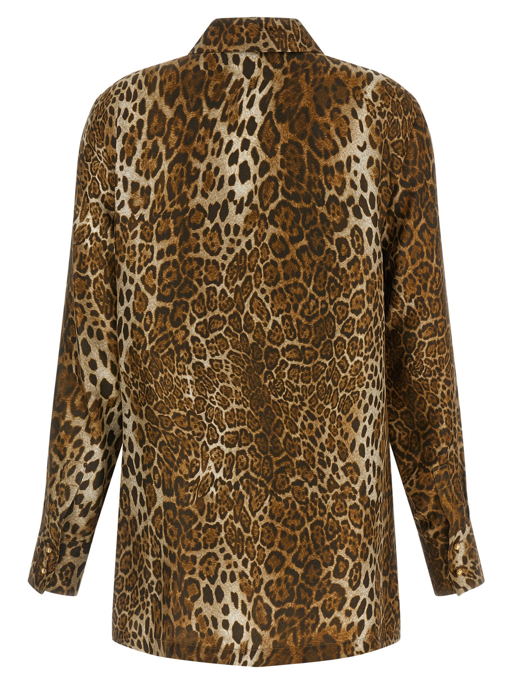 Brown Silk Blouse