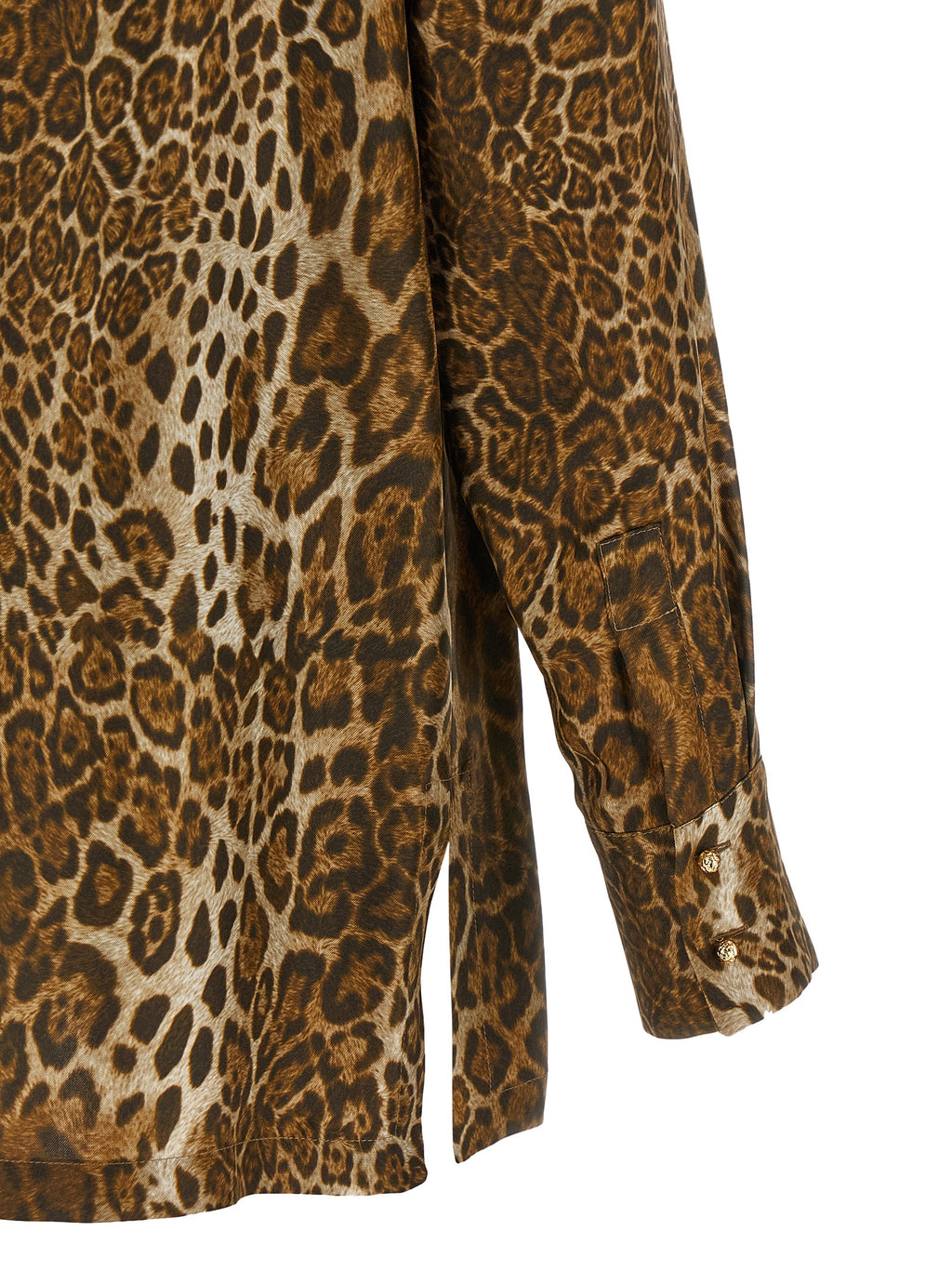 Brown Silk Blouse