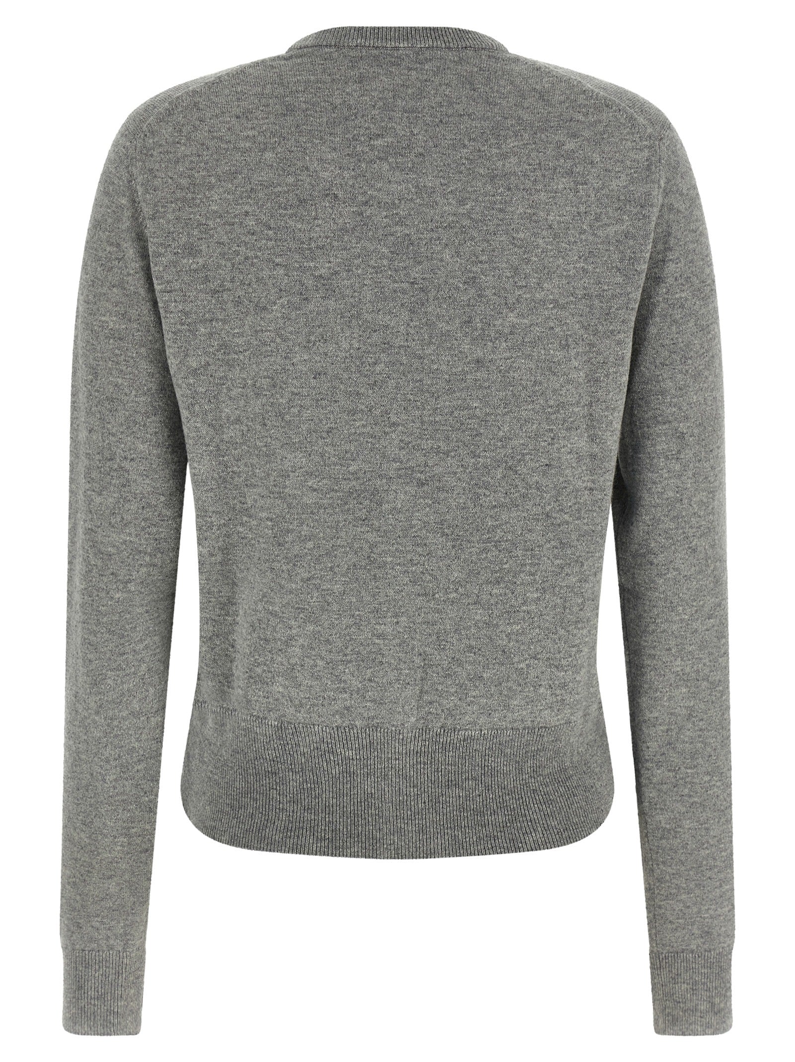 Gray Cashmere Cardigan