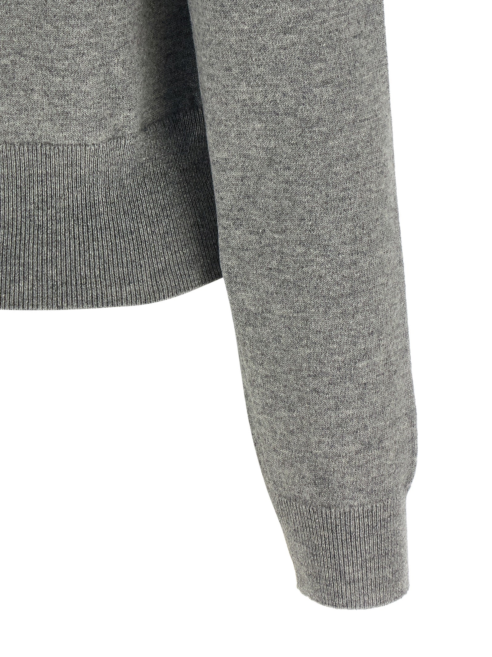 Gray Cashmere Cardigan