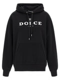 Black Cotton Hoodie