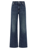 Blue Cotton Jeans Denim