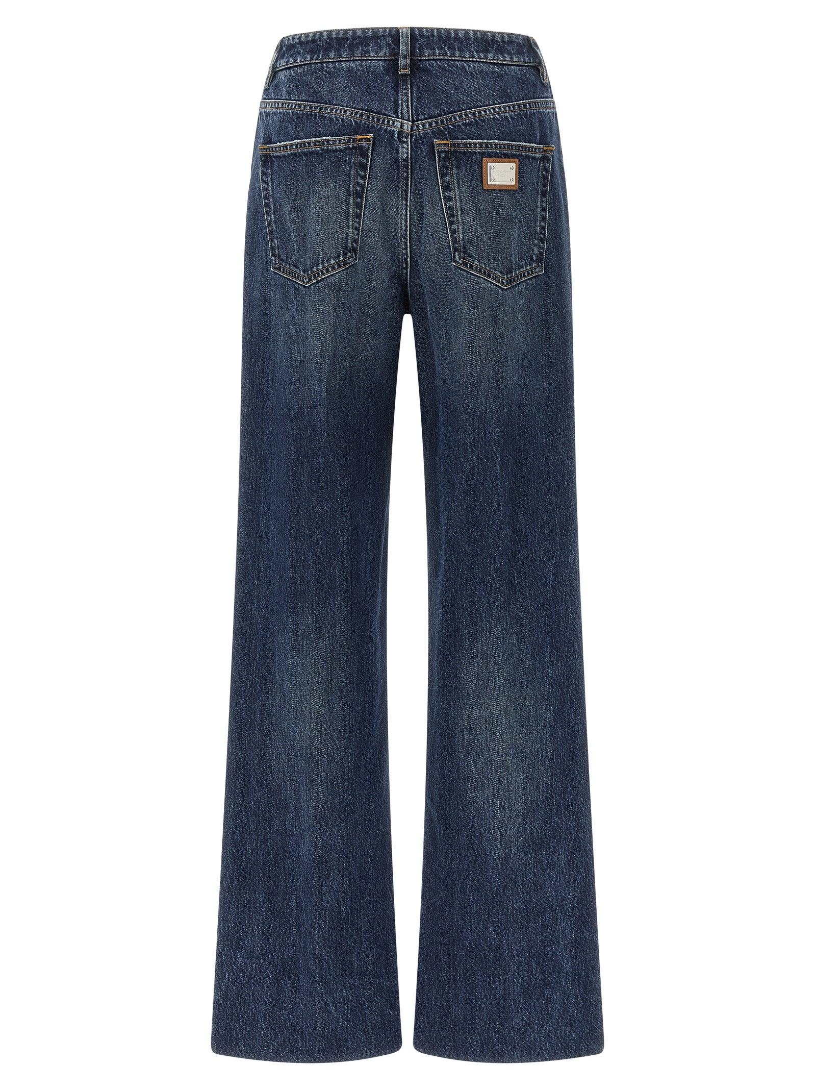 Blue Cotton Jeans Denim