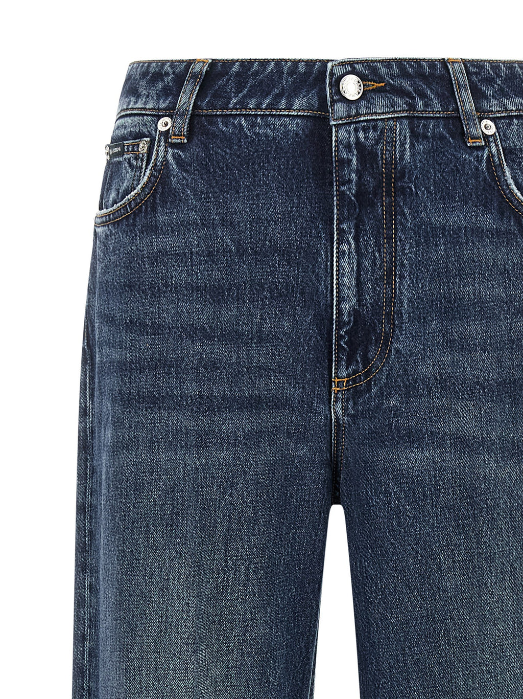 Blue Cotton Jeans Denim