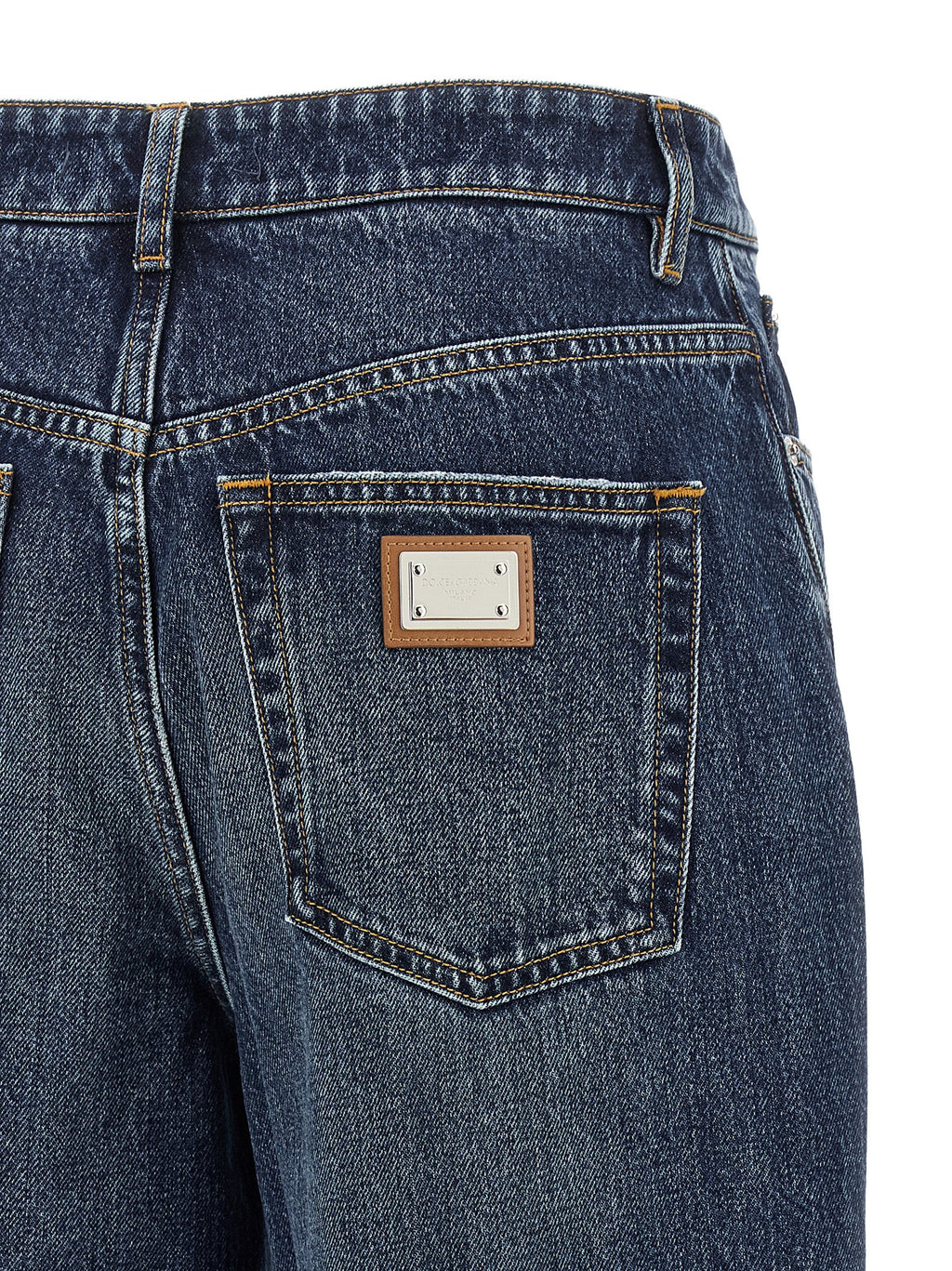 Blue Cotton Jeans Denim