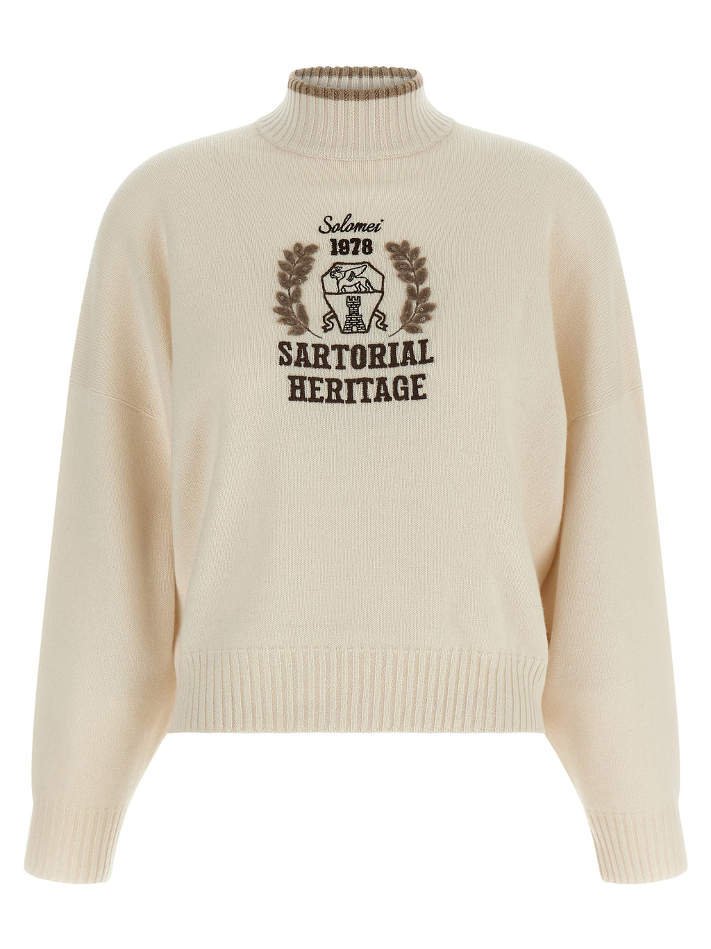 Beige Cashmere Cardigan