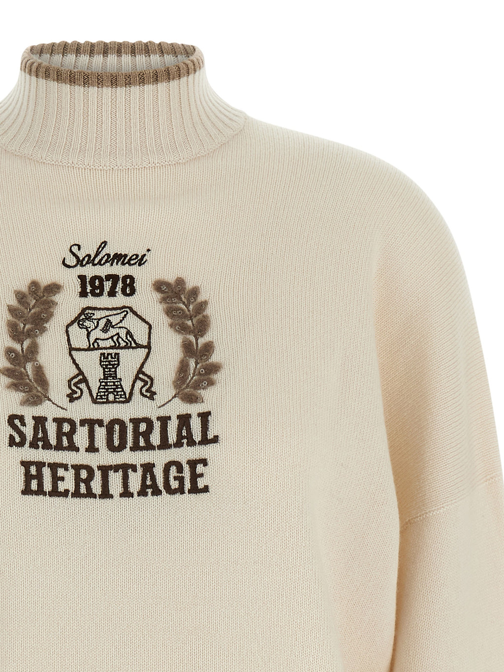 Beige Cashmere Cardigan