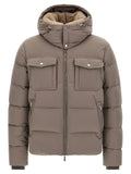 Gray Wool Bomber