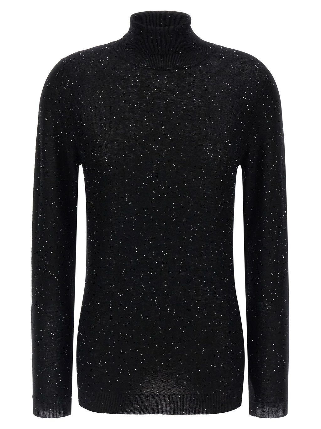 Black Wool Cardigan