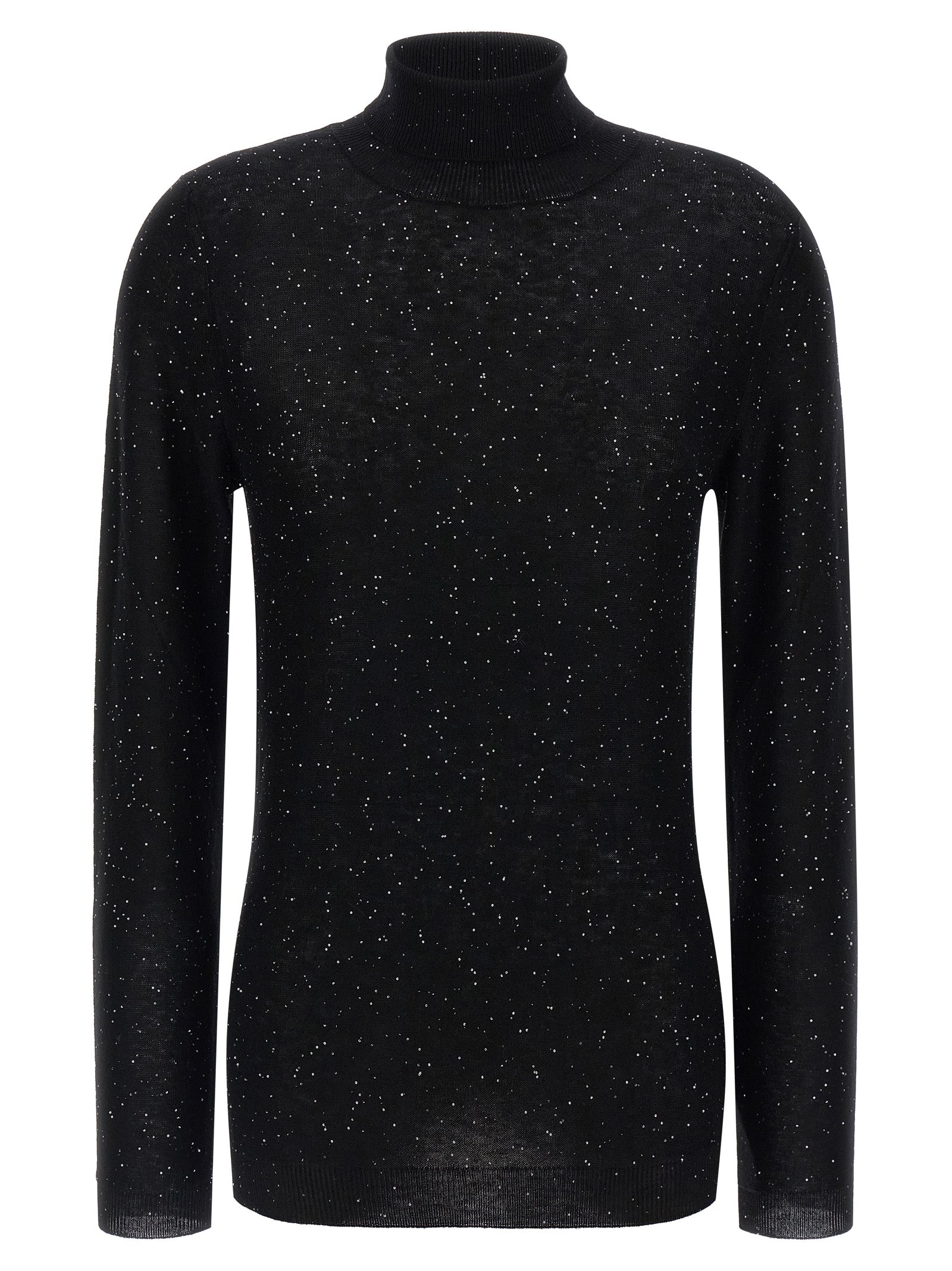 Black Wool Cardigan
