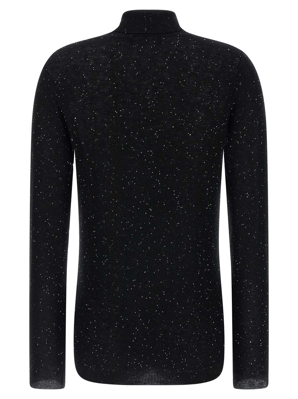 Black Wool Cardigan