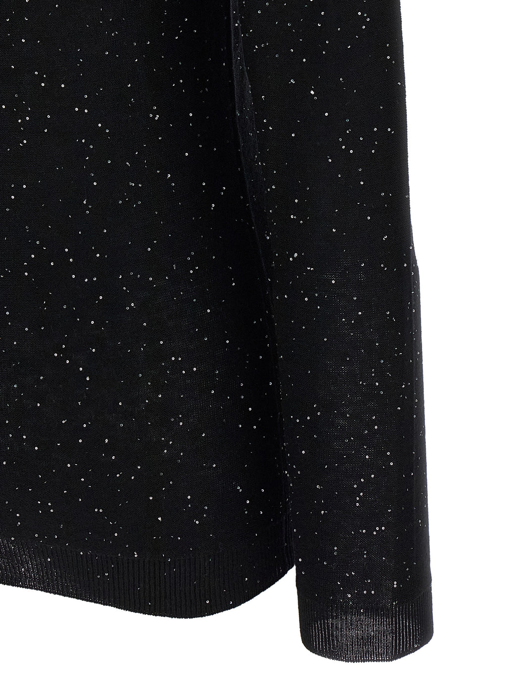 Black Wool Cardigan