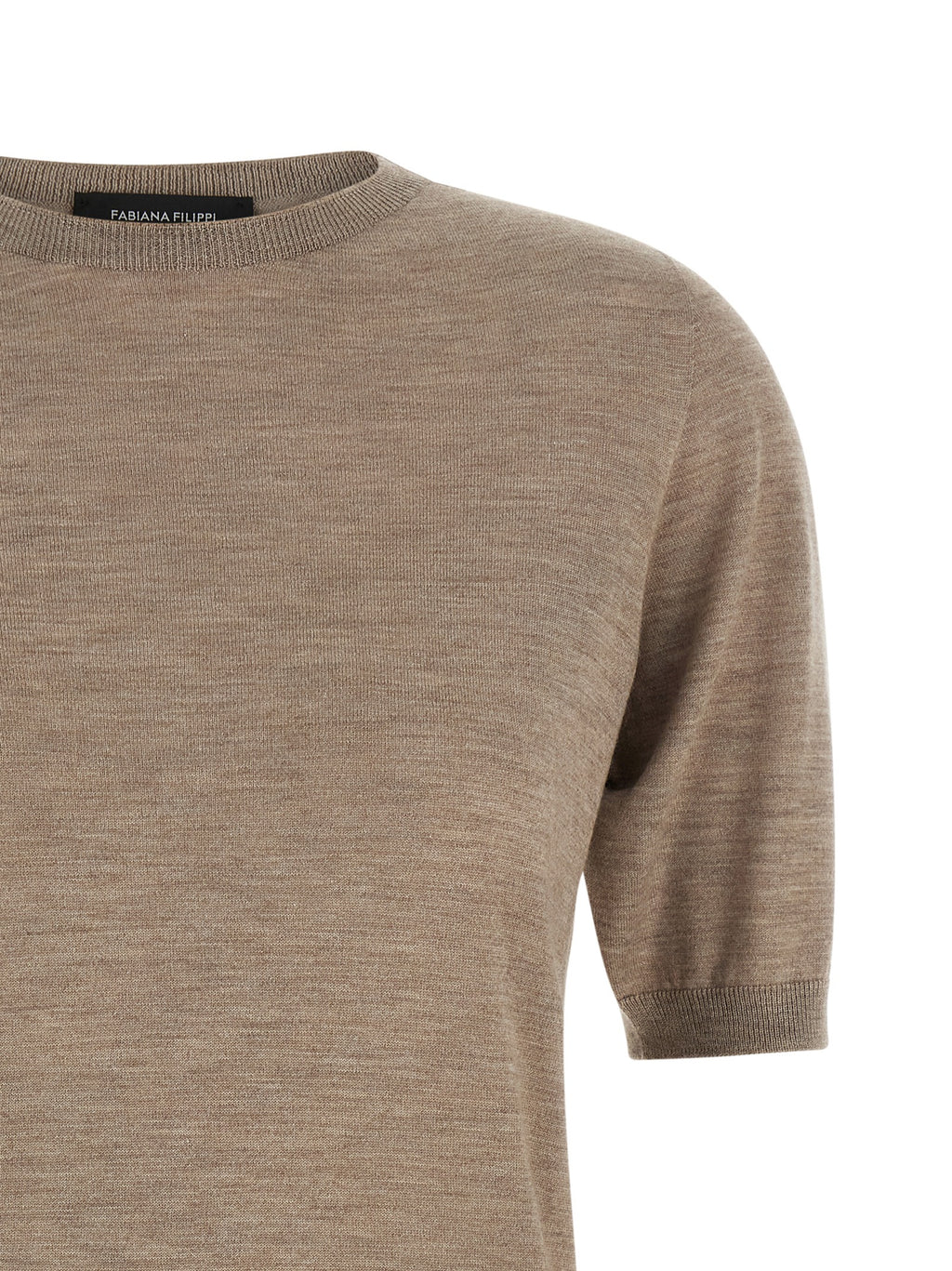 Beige Cashmere Cardigan