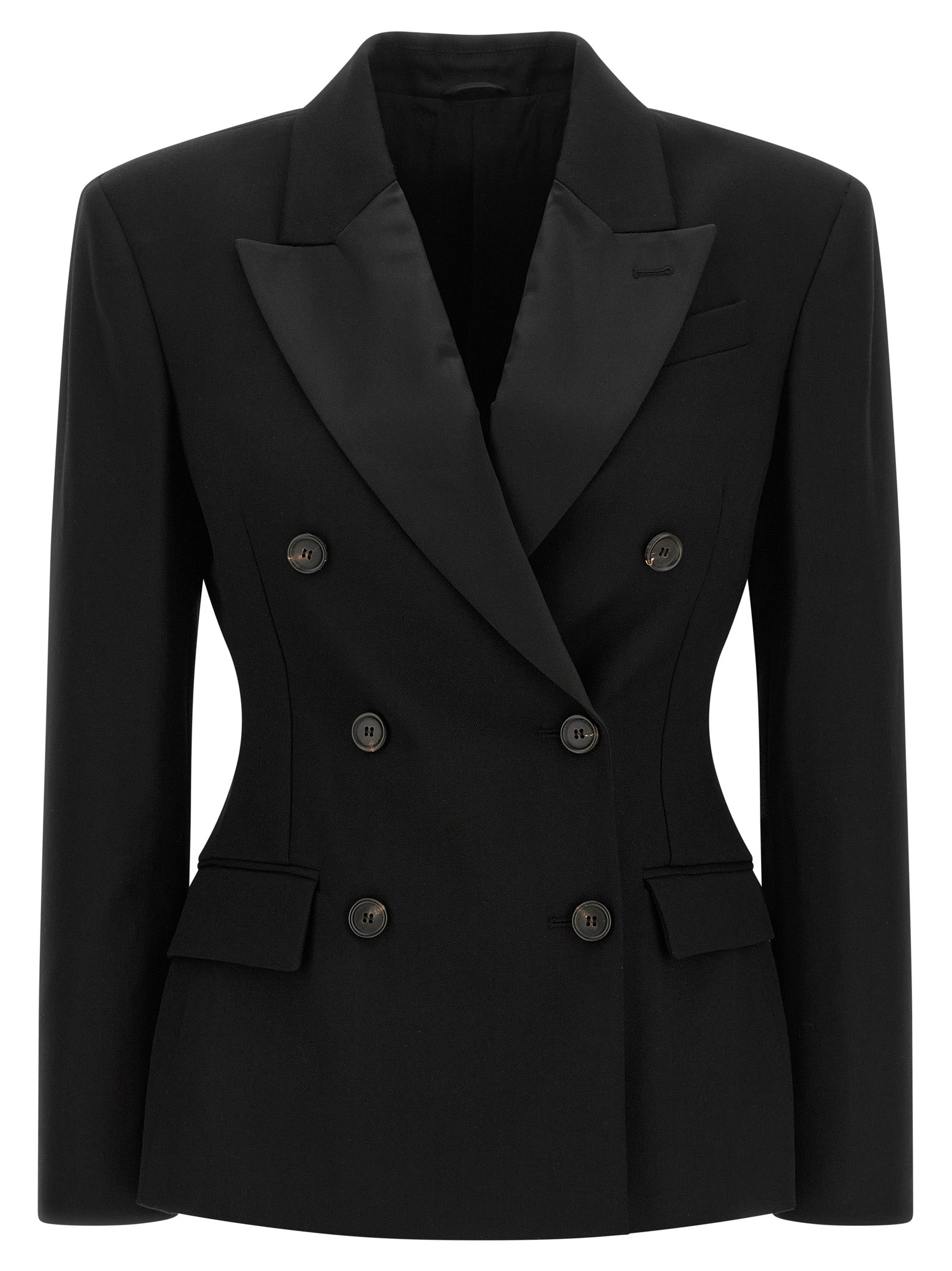 Black Virgin Wool Blazer