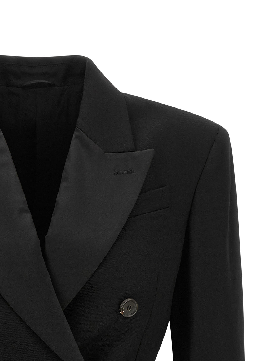 Black Virgin Wool Blazer