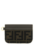 Brown Polyester Cardholder