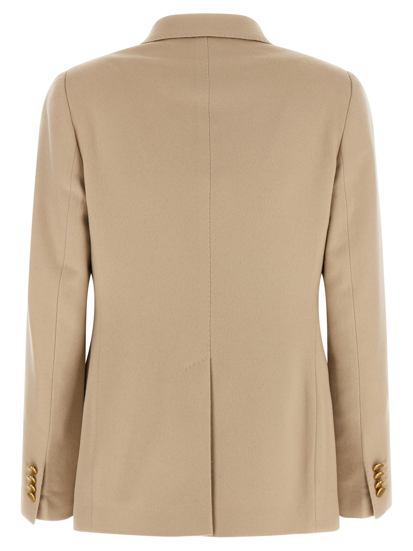 Beige Cashmere Blazer