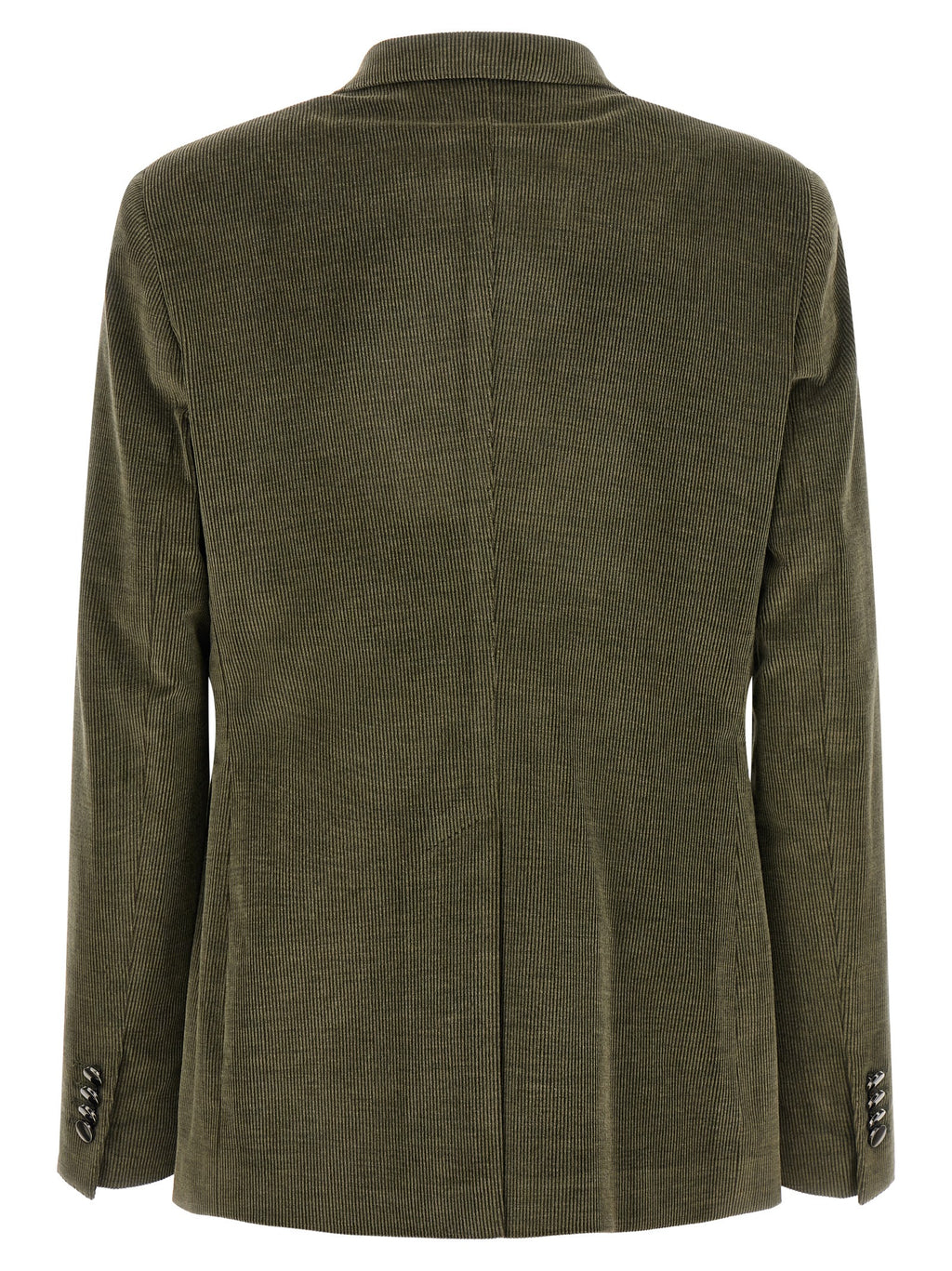 Bicolor Cotton Blazer
