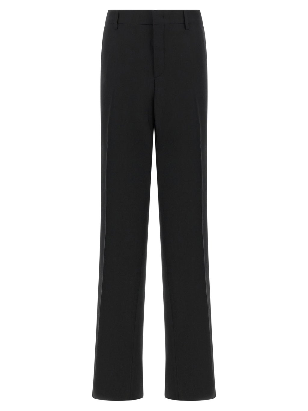 Black Polyester Dress Pants