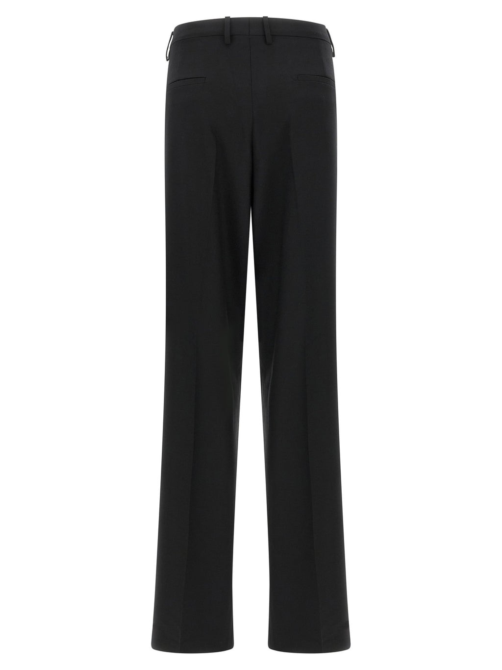 Black Polyester Dress Pants
