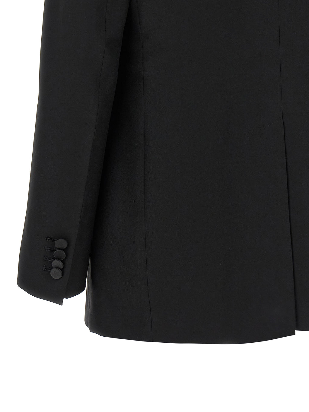 Black Virgin Wool Blazer