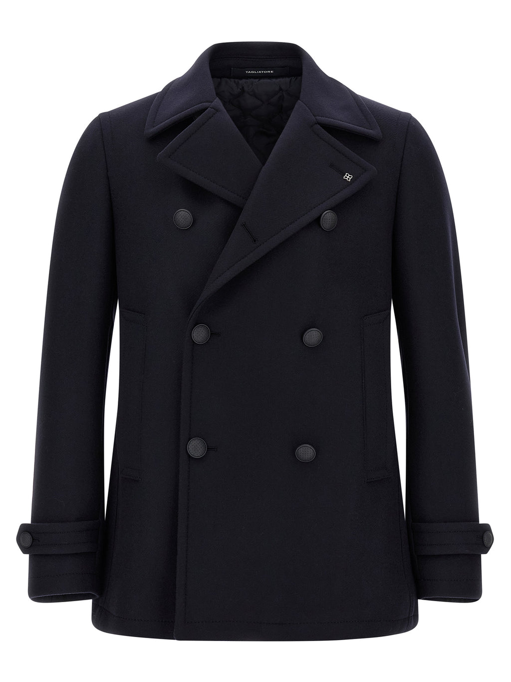 Blue Wool Coat