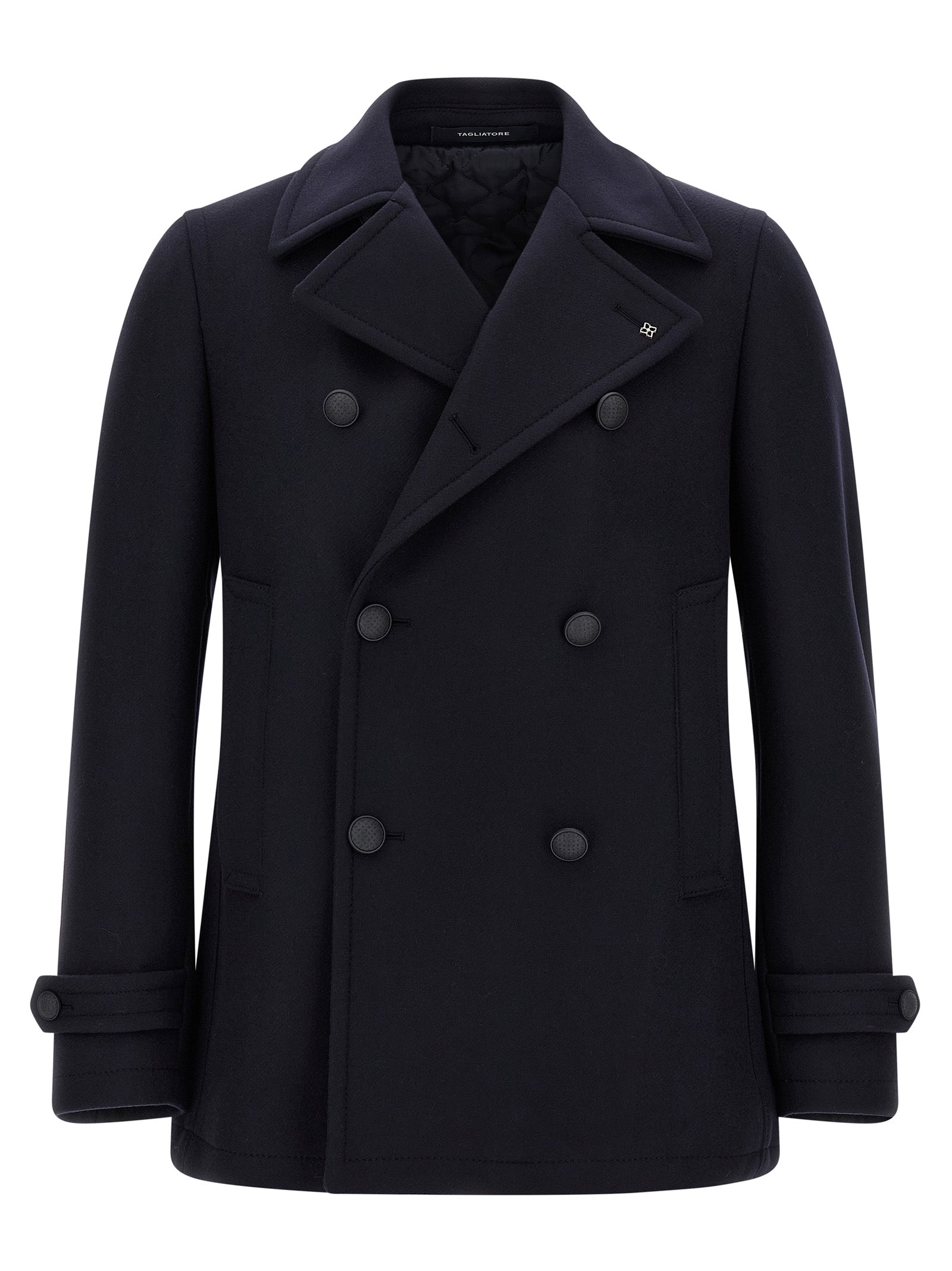 Blue Wool Coat