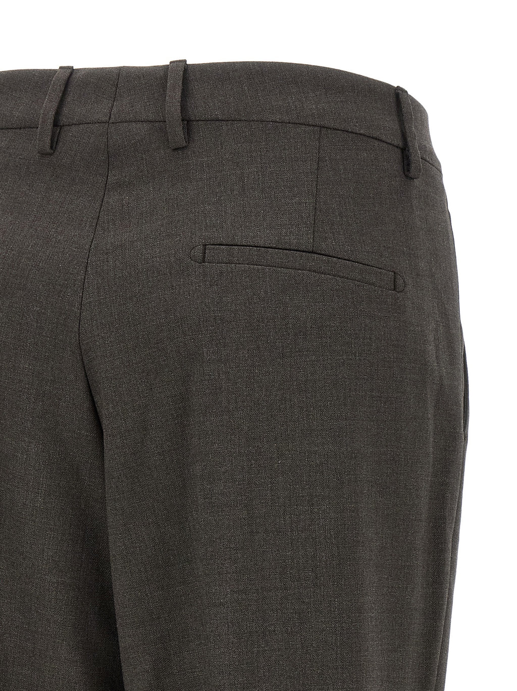 Gray Virgin Wool Two-Piece Suit