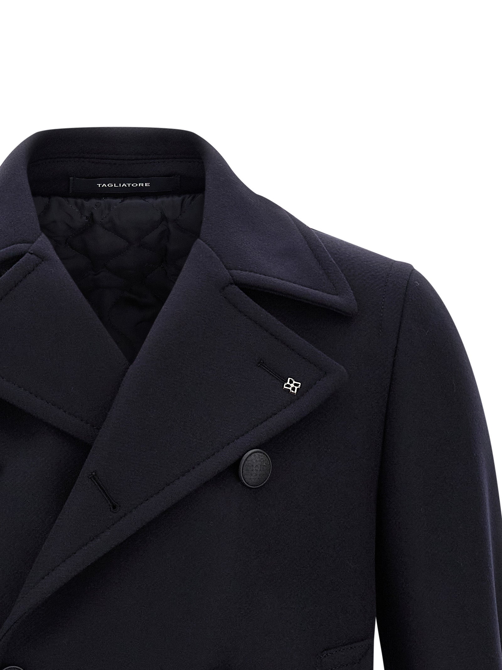 Blue Wool Coat