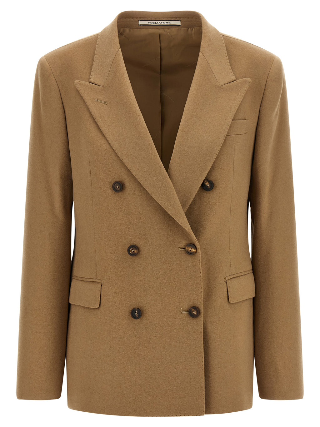 Beige Cashmere Blazer