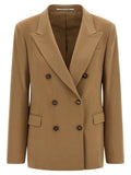 Beige Cashmere Blazer