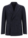 Blue Virgin Wool Blazer