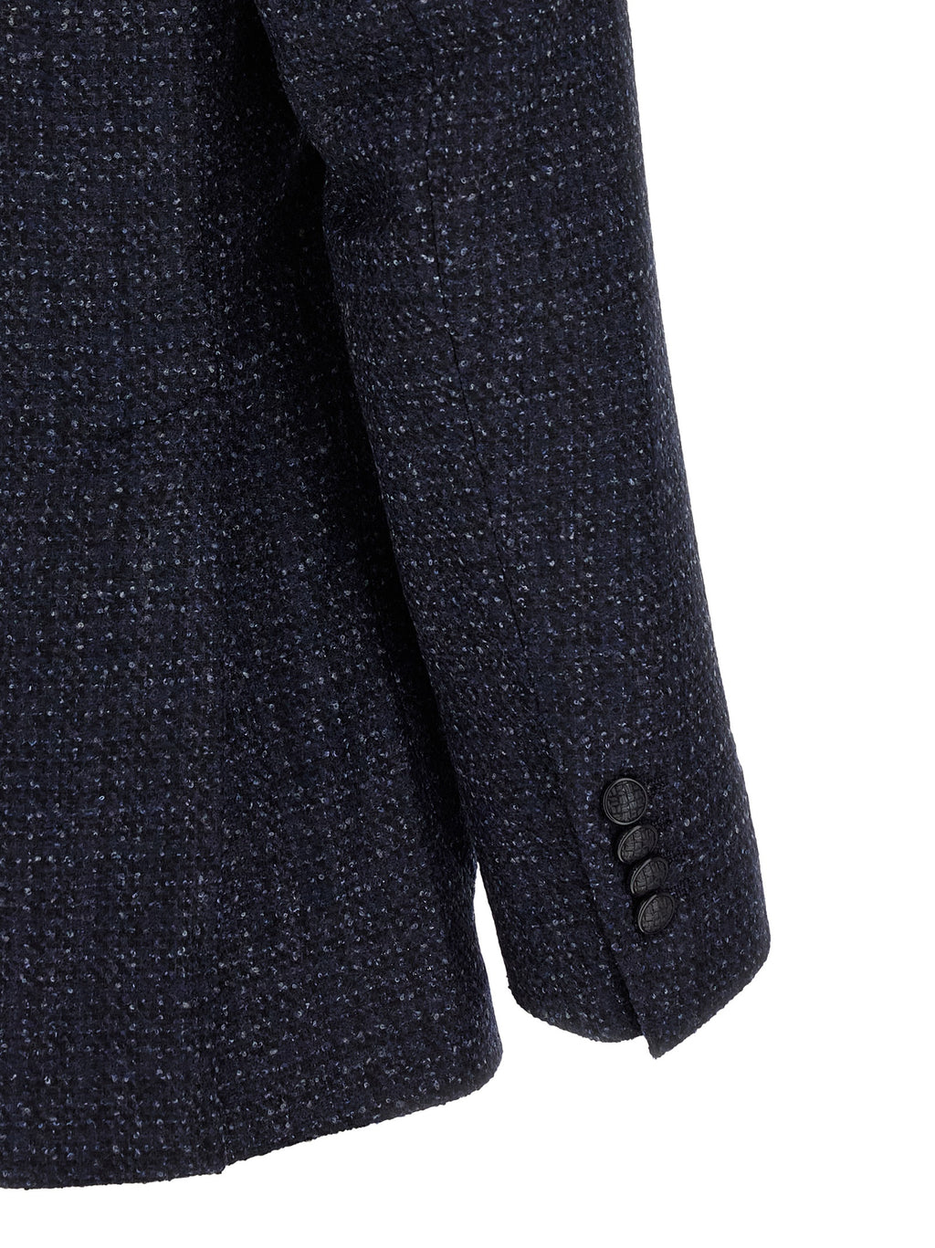 Blue Virgin Wool Blazer