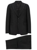 Gray Virgin Wool Two-Piece Suit