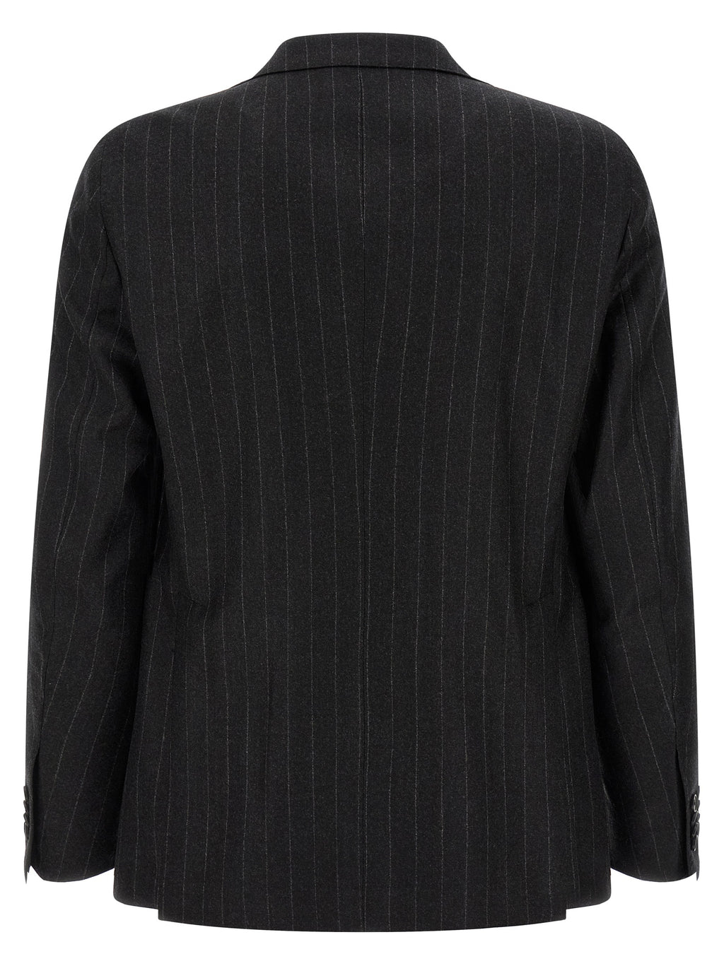 Gray Virgin Wool Two-Piece Suit