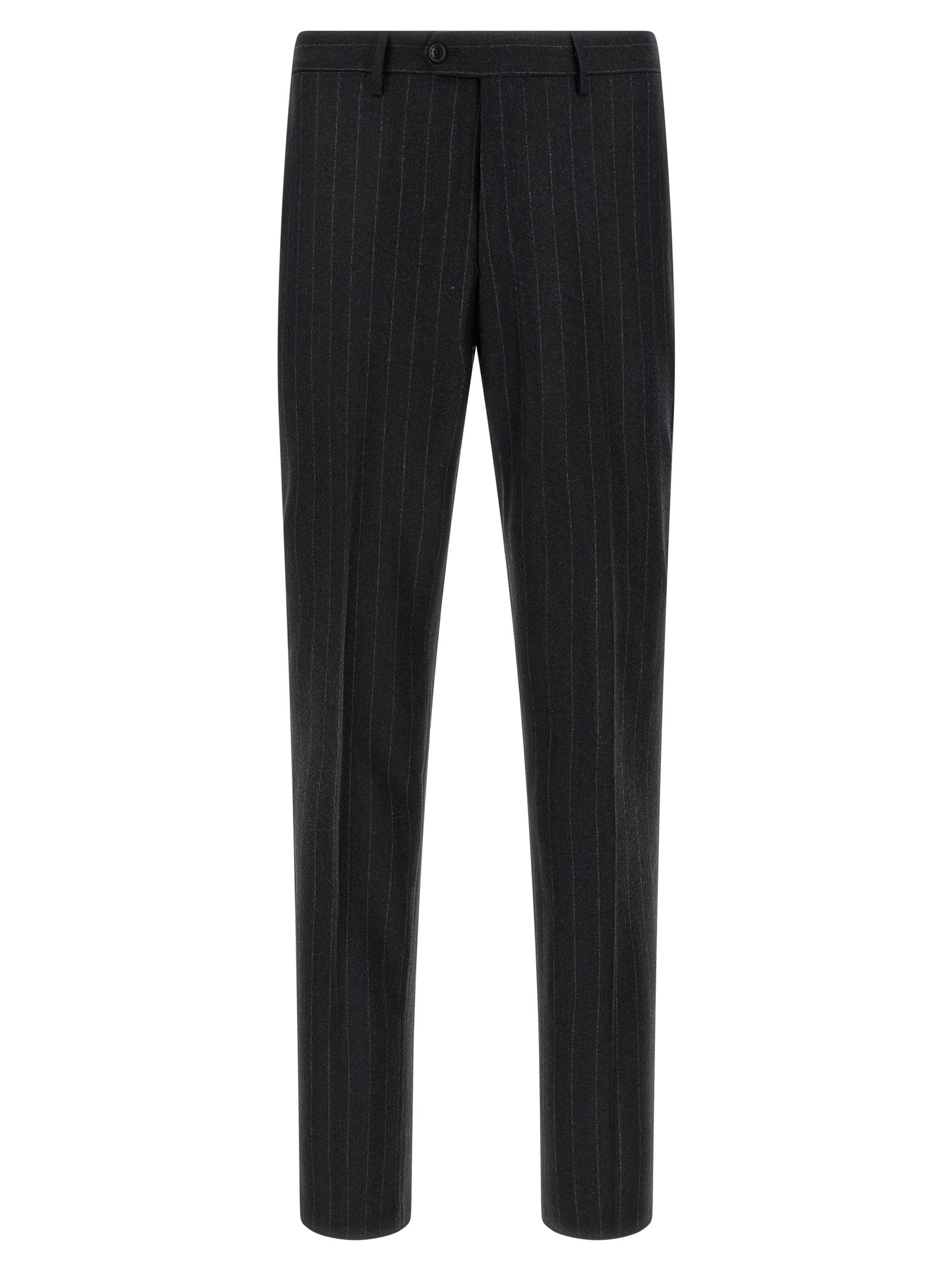 Gray Virgin Wool Two-Piece Suit